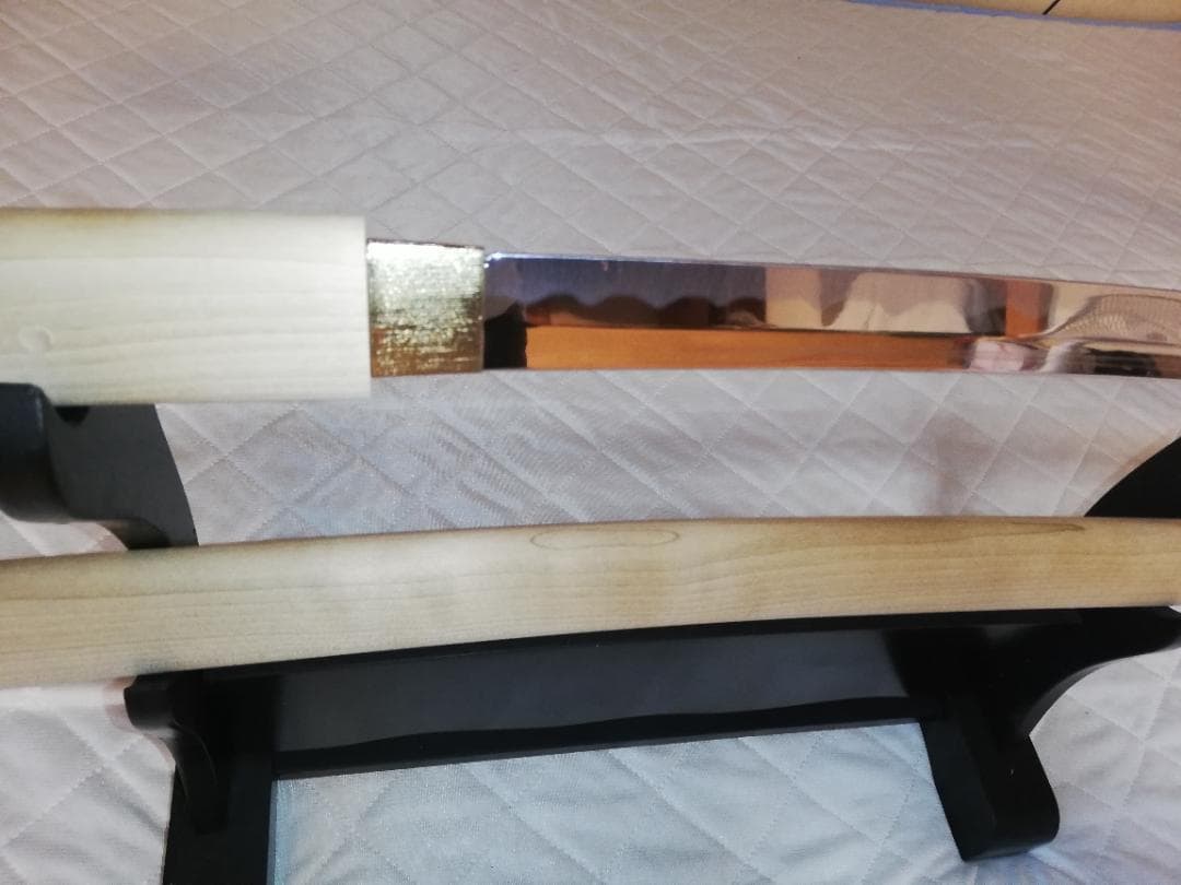 刀掛台、刀袋、刀剣手入具、5点付、白鞘 、大刀、小刀、模造刀,観賞用 インテリア