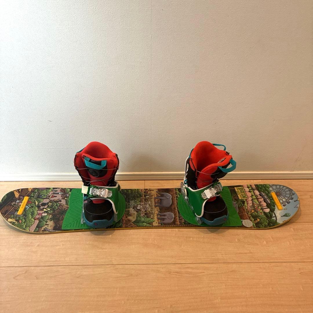 BURTON スノーボード、ブーツセット