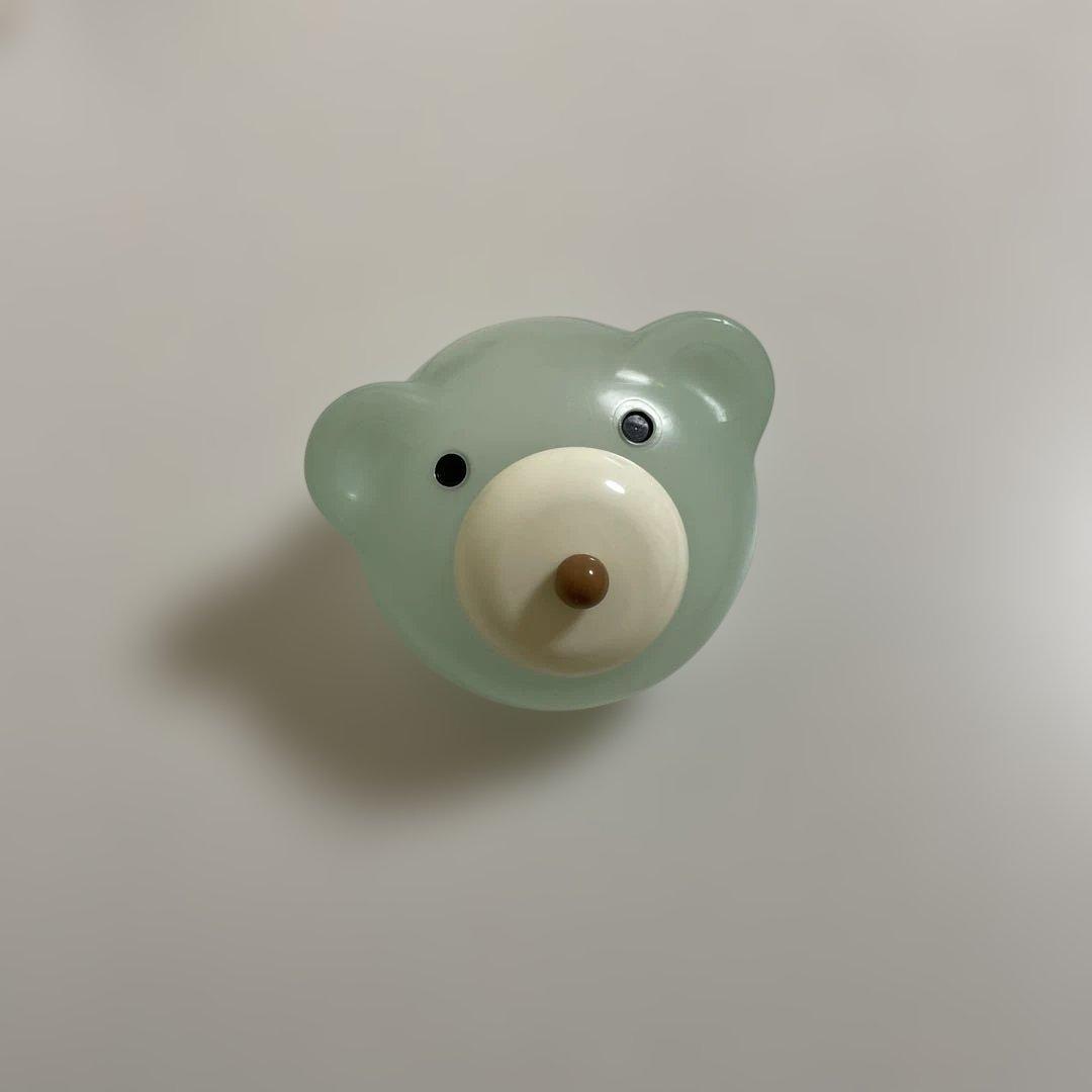 【匿名配送】クマ　キャンディポット　小物入れ　レトロ　レア☆