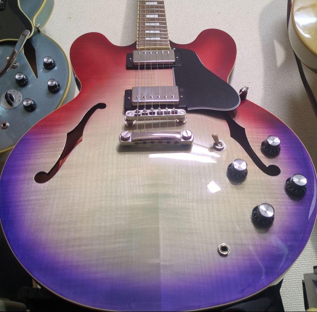 ★値下げ　Epiphone ES-335 Blueberry Burst