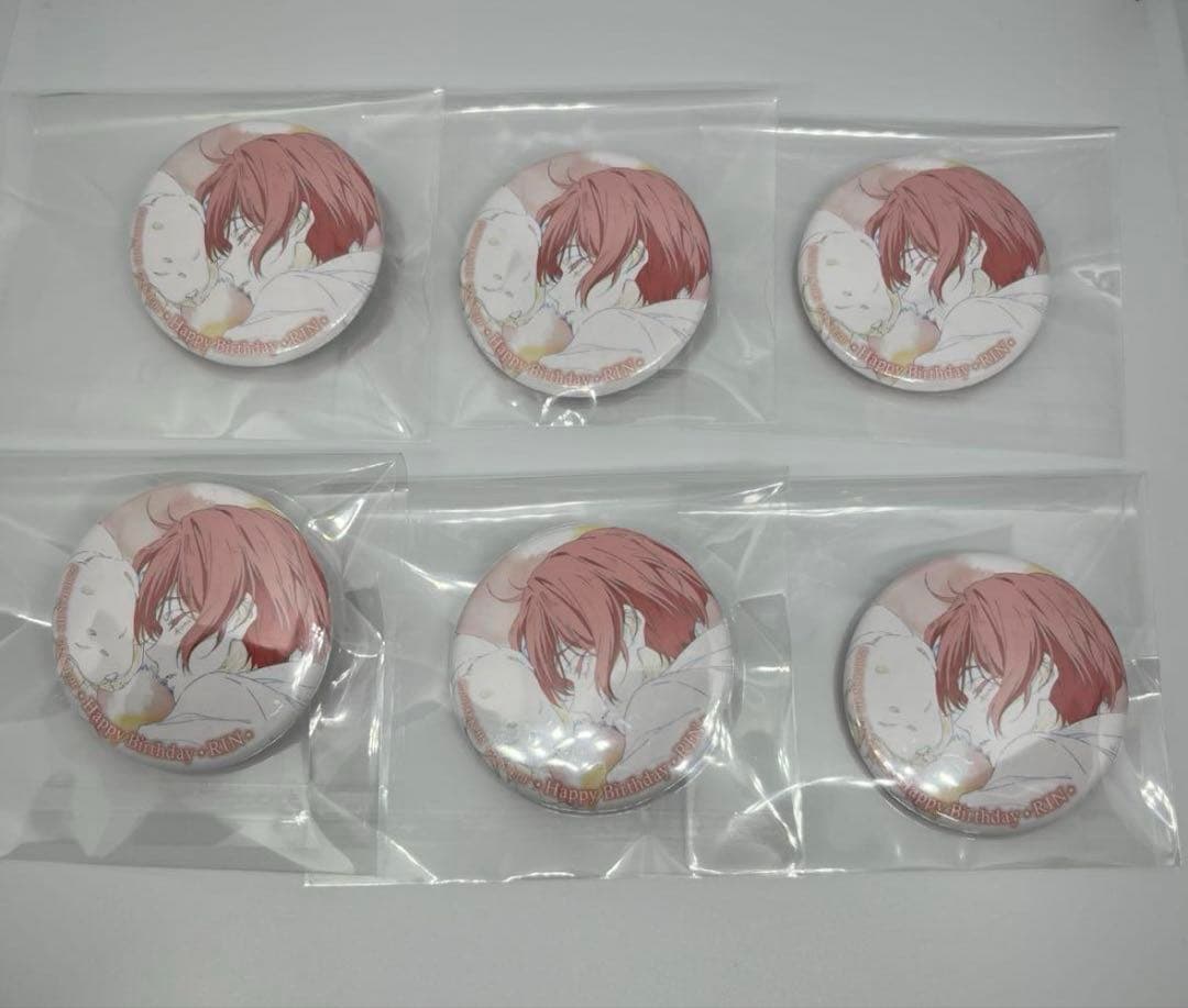 Free! 松岡凛 バースデー 缶バッジ Hopeful 2018 6点