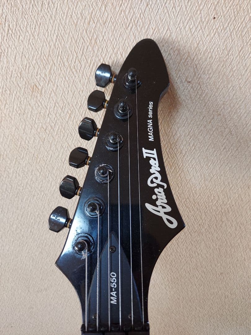 Aria Pro II MA-550 エレキギター ブラック