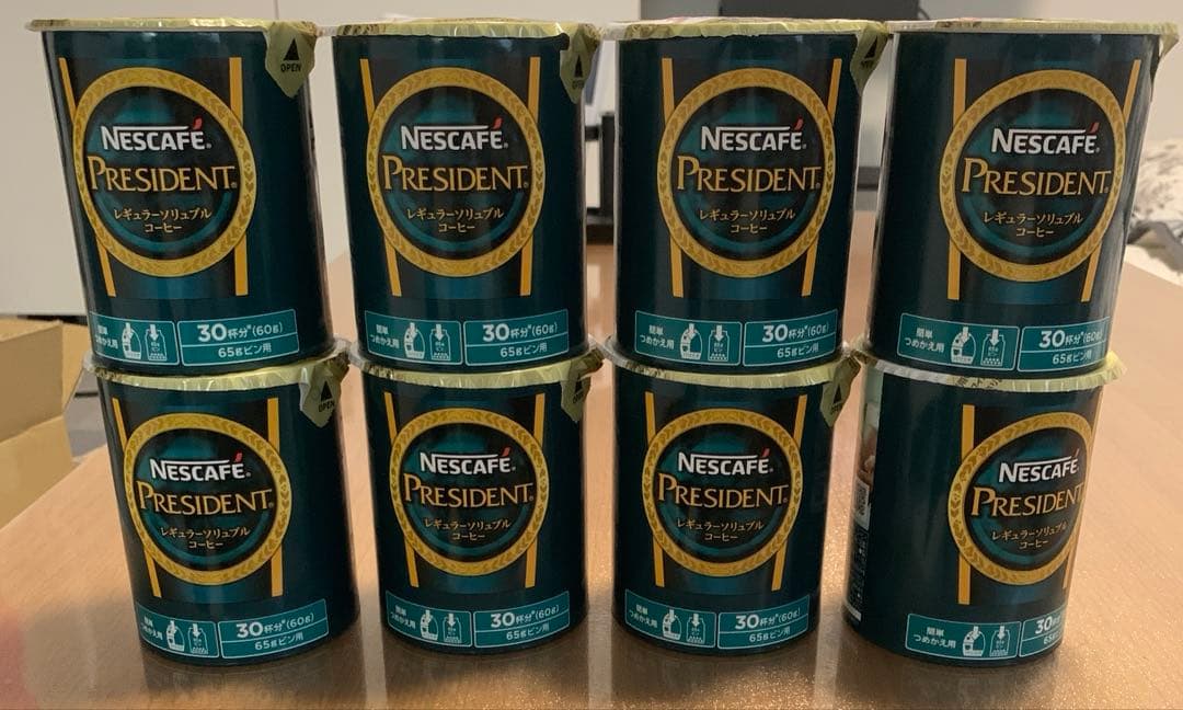 ネスカフェ プレジデント エコ システムパック バリスタ ６０g 8本詰替