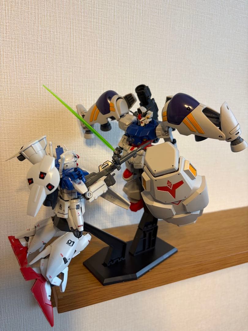 hg ガンプラ　GP 01 フルバーニアン　02 サイサリス　完成品