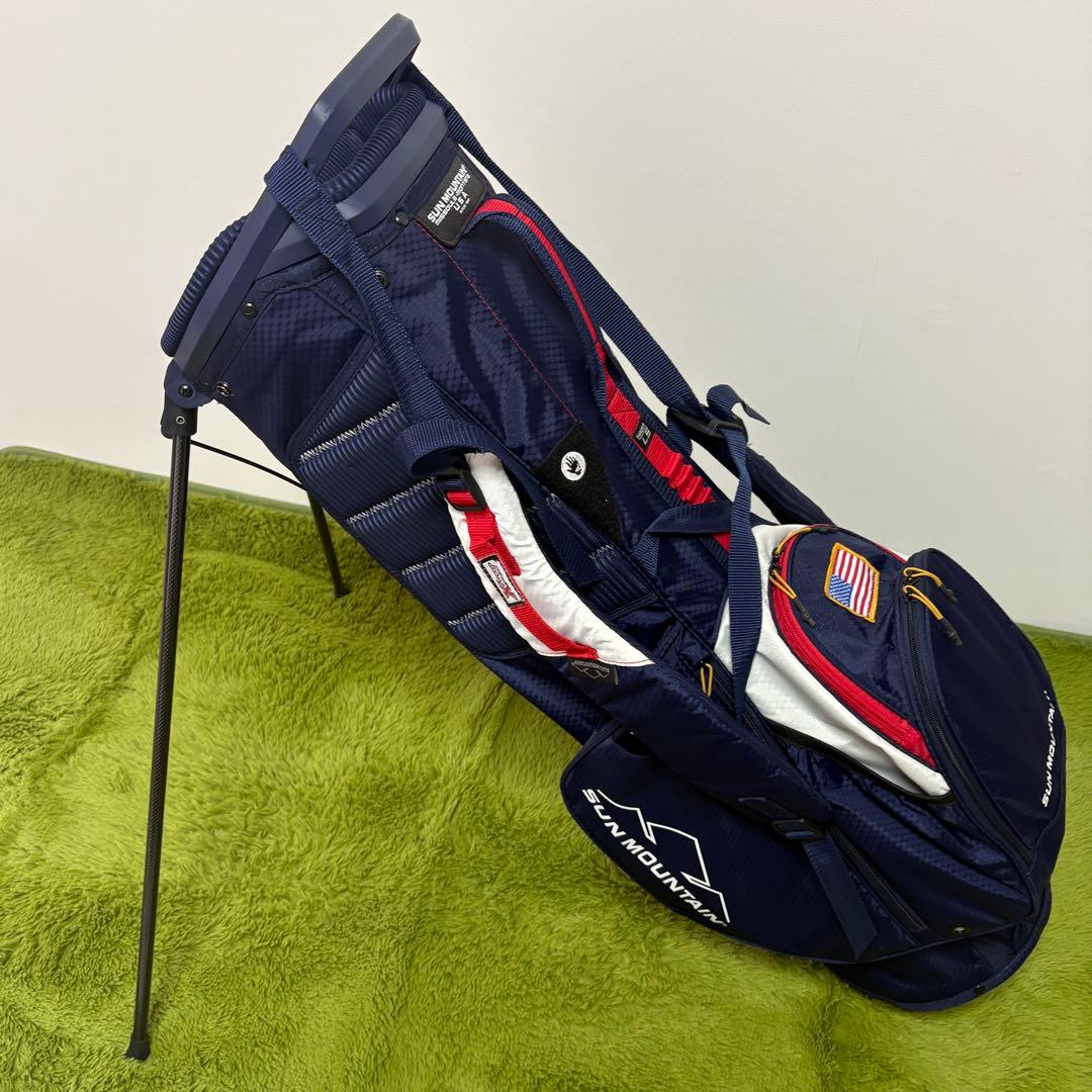 SUN MOUNTAIN ゴルフバッグ スタンドキャディバッグ　フード付き