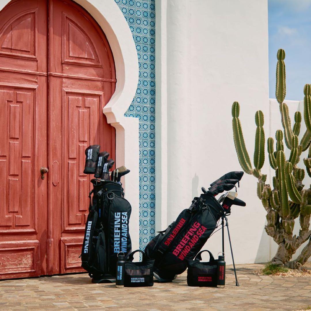 【希少・新品未使用】BRIEFING WIND AND SEA キャディバッグ