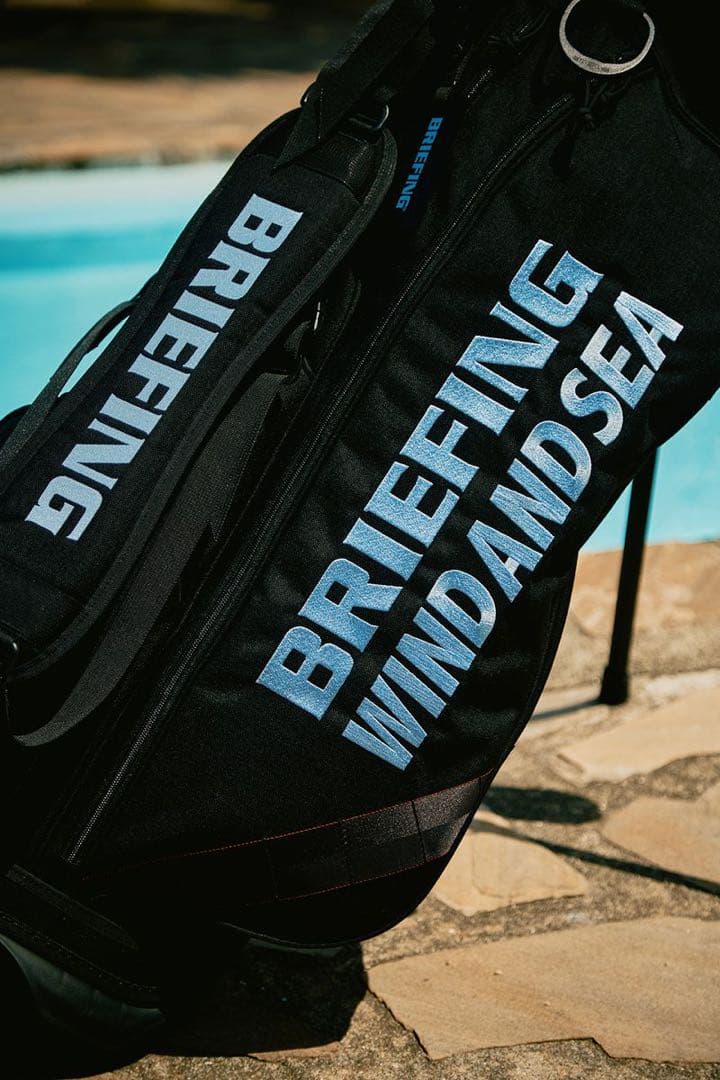 【希少・新品未使用】BRIEFING WIND AND SEA キャディバッグ