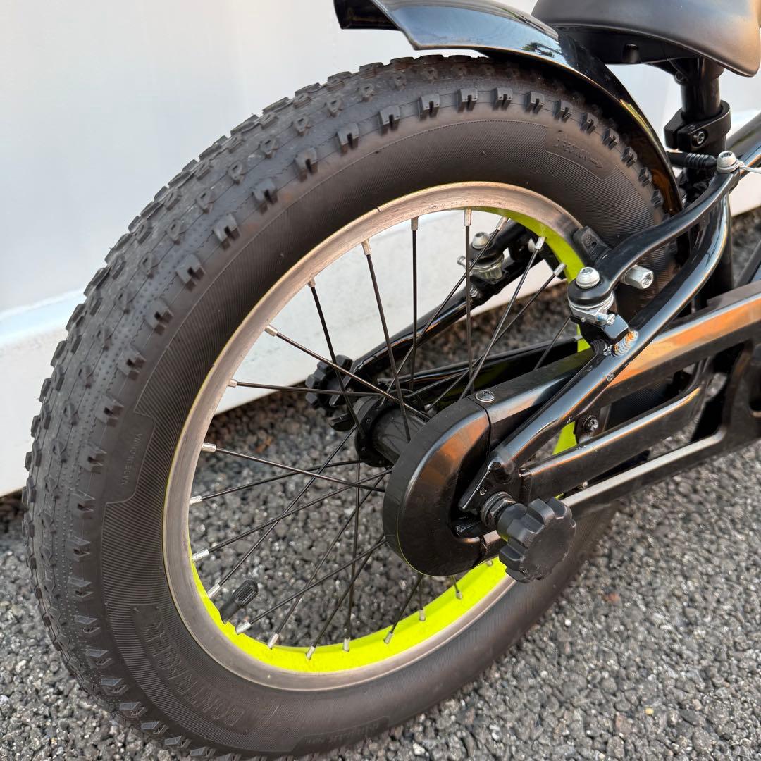 泥除け付き子供用自転車 16インチ Precaliber 身長99-117cm