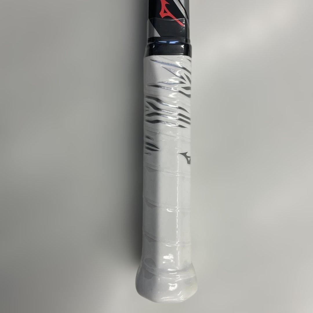 Mizuno 軟式 テニスラケット シルバー 後衛用向け 未使用品