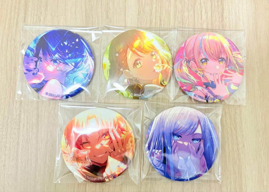 プロセカ　グリッター缶バッチvol.8 5個