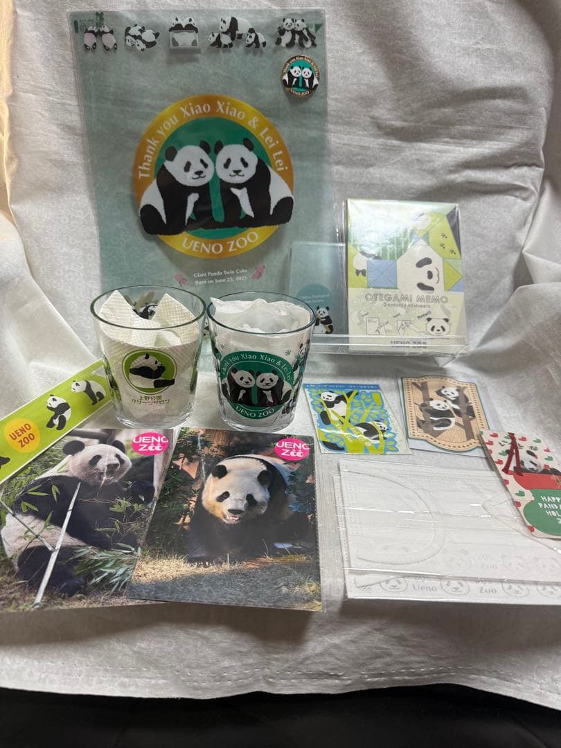 ありがとうシャオシャオレイレイ！タンブラー、ファイル、ステッカー他セットおまけ付