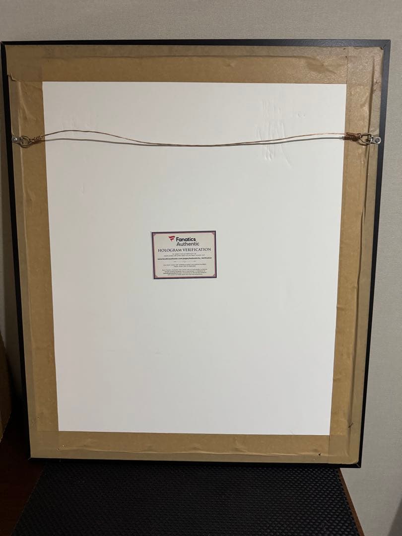 【直筆サイン】大谷翔平 特大写真 Fanatics& MLB公式ホログラム 額縁
