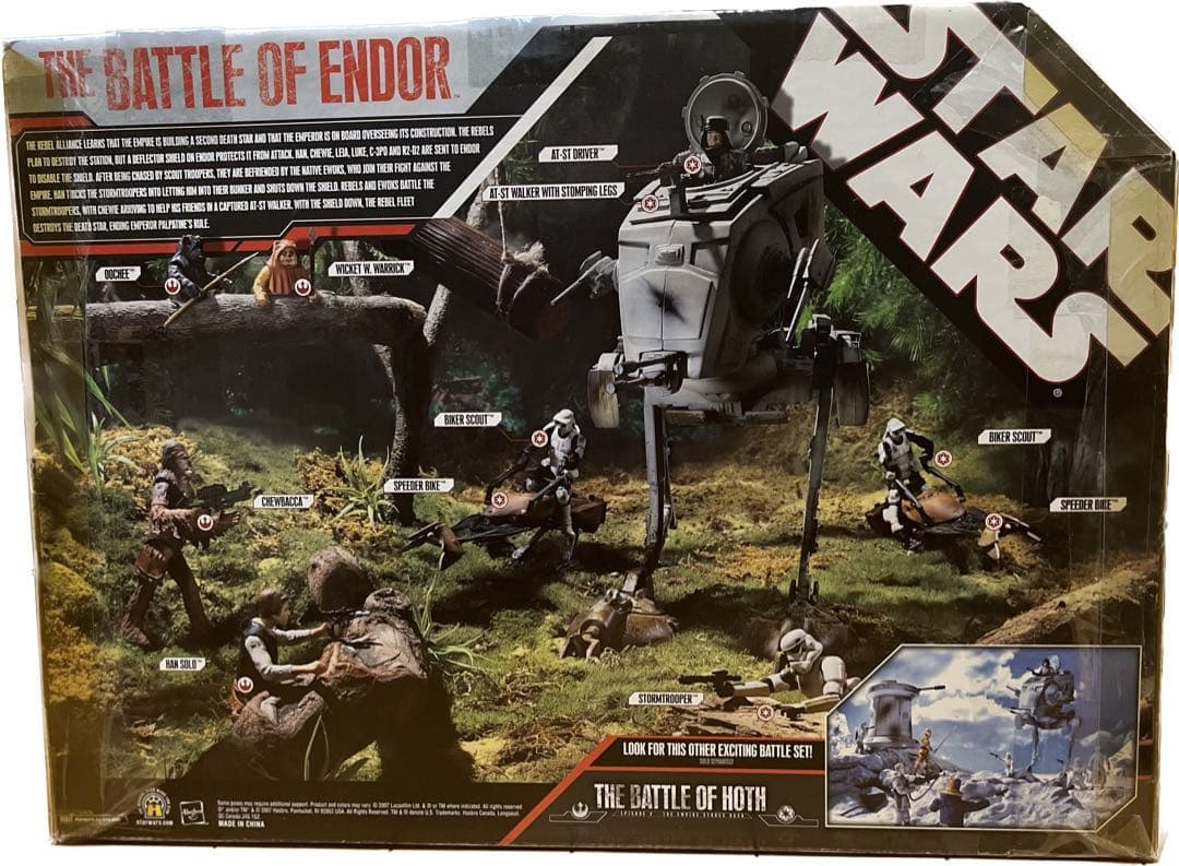 HASBRO  スターウォーズ バトルパック Battle of Endor