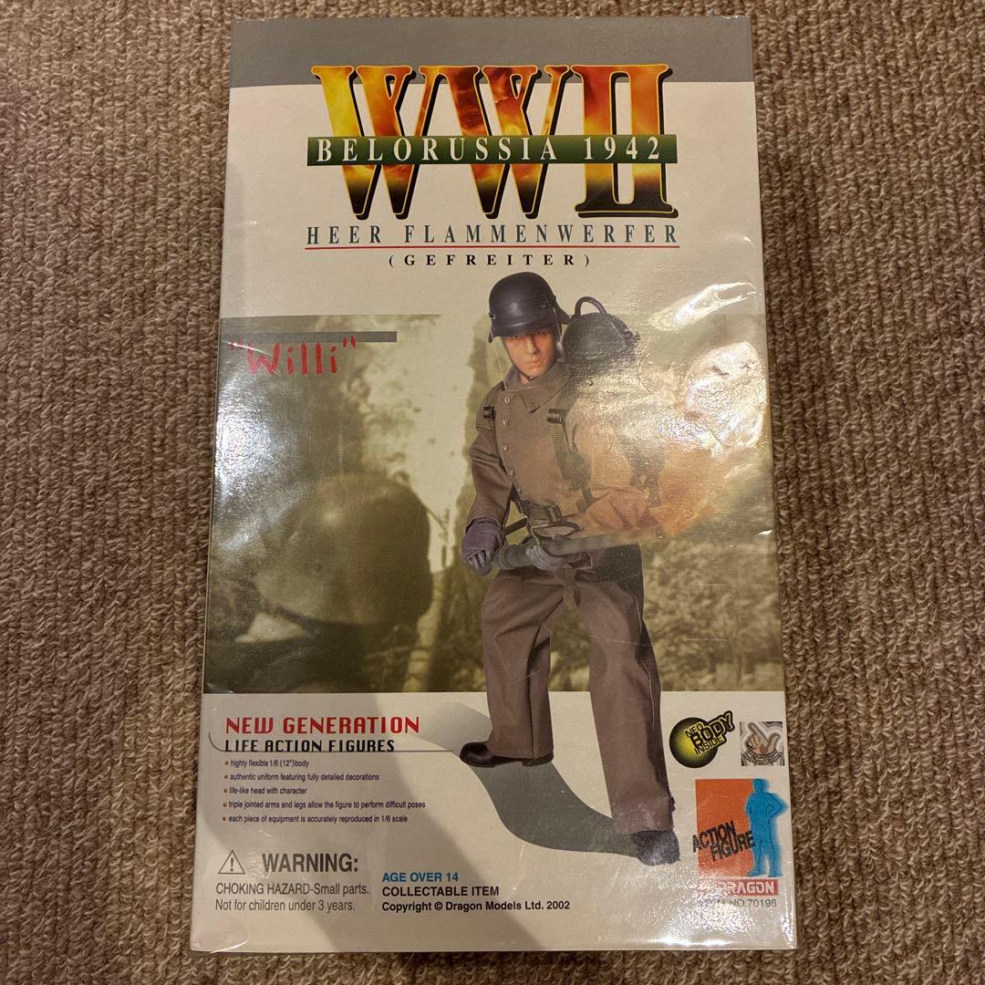 ドラゴン ニュージェネレーションフィギュア ミリタリーシリーズ　火炎放射手