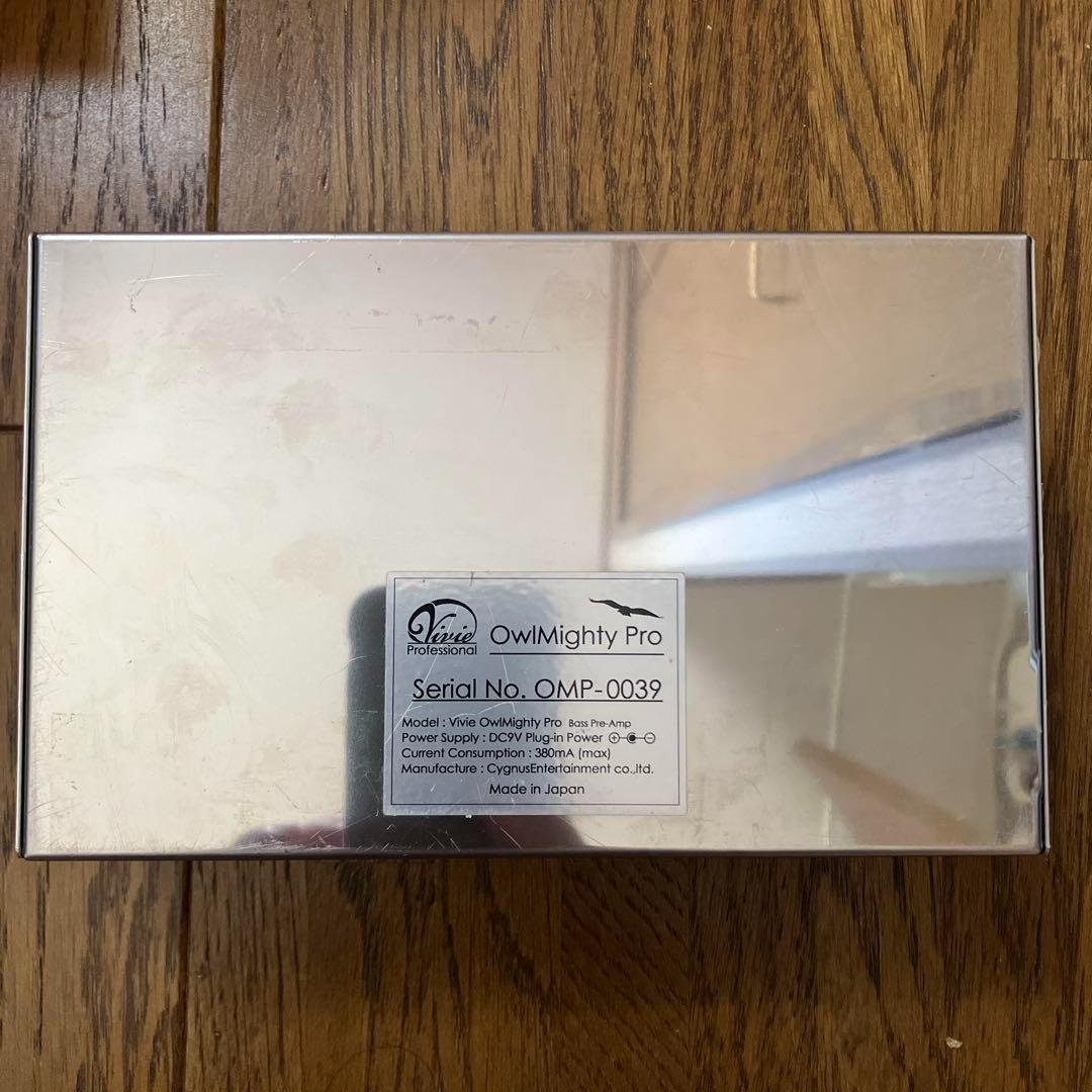 【廃盤・生産終了】Vivie OwlMighty Pro ベースプリアンプ