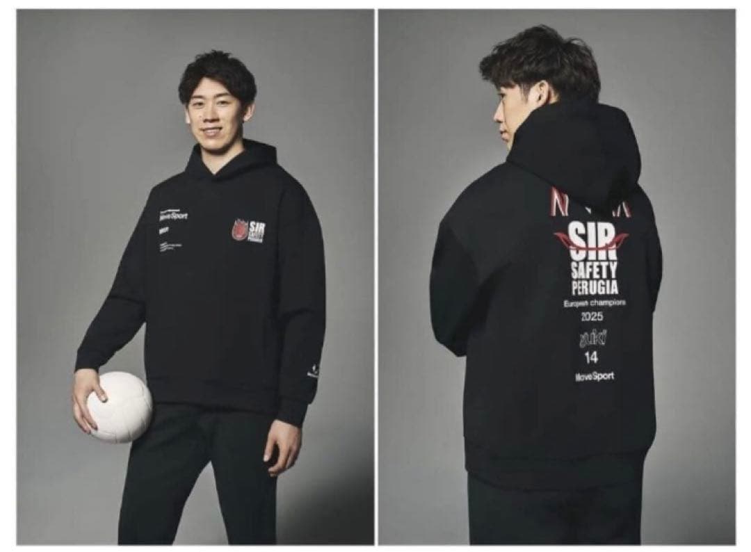 デサント ペルージャ コラボ スウェット L 石川祐希