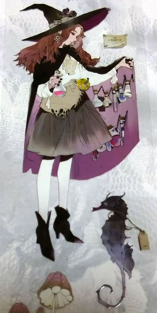 J651＃茜茜(PET)talkness切り売り海外人物マステ女の子