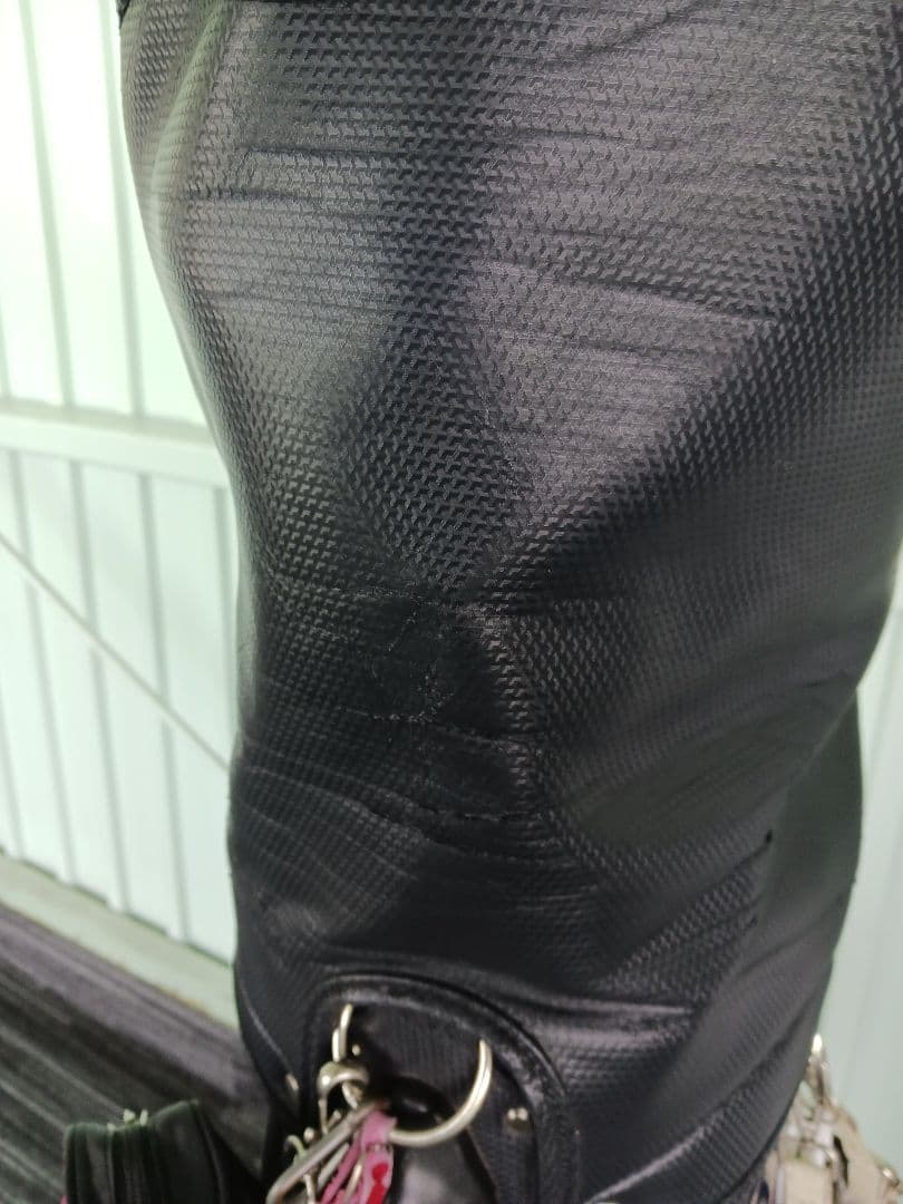 【希少】 おしゃれなトラベルカバー付　Munsingwearキャディバッグ