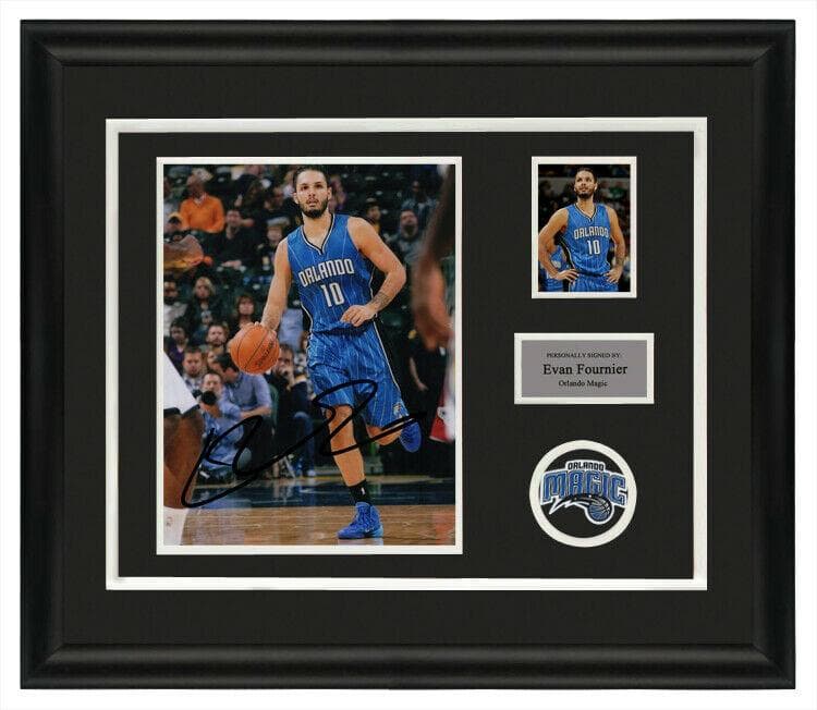 直筆サイン入り写真 エバン・フォーニエ オーランド・マジック SA鑑定済