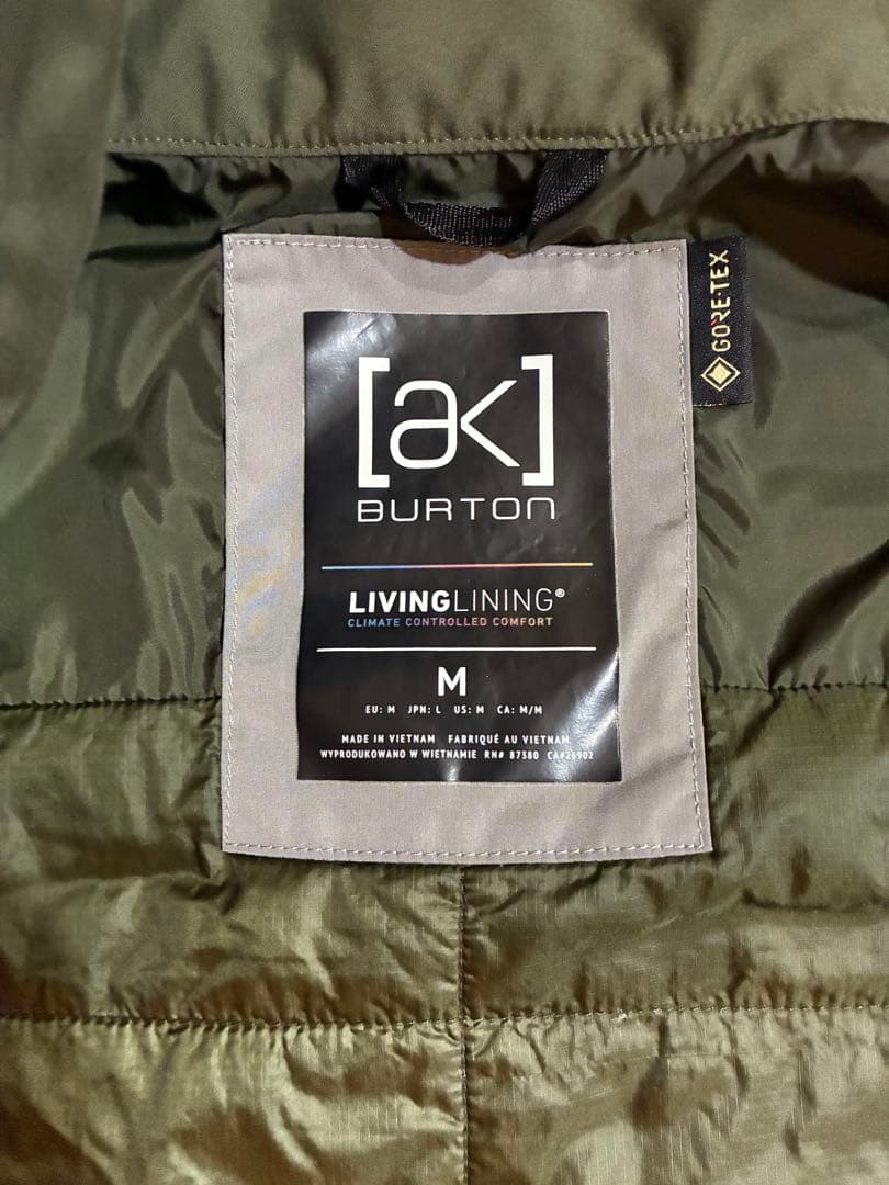Burton ak GORE-TEX ジャケット　mサイズ