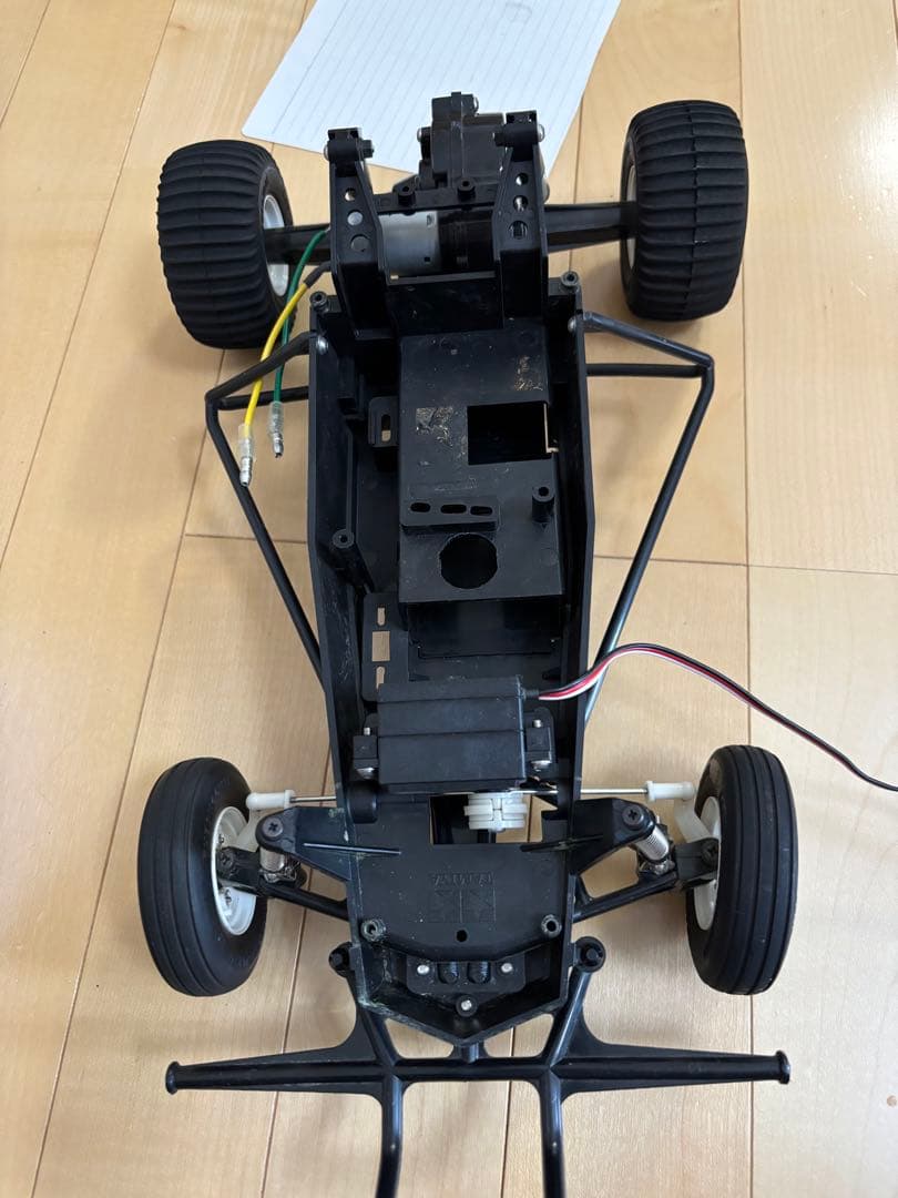 オフロードRCカー 青色 電子機器付き