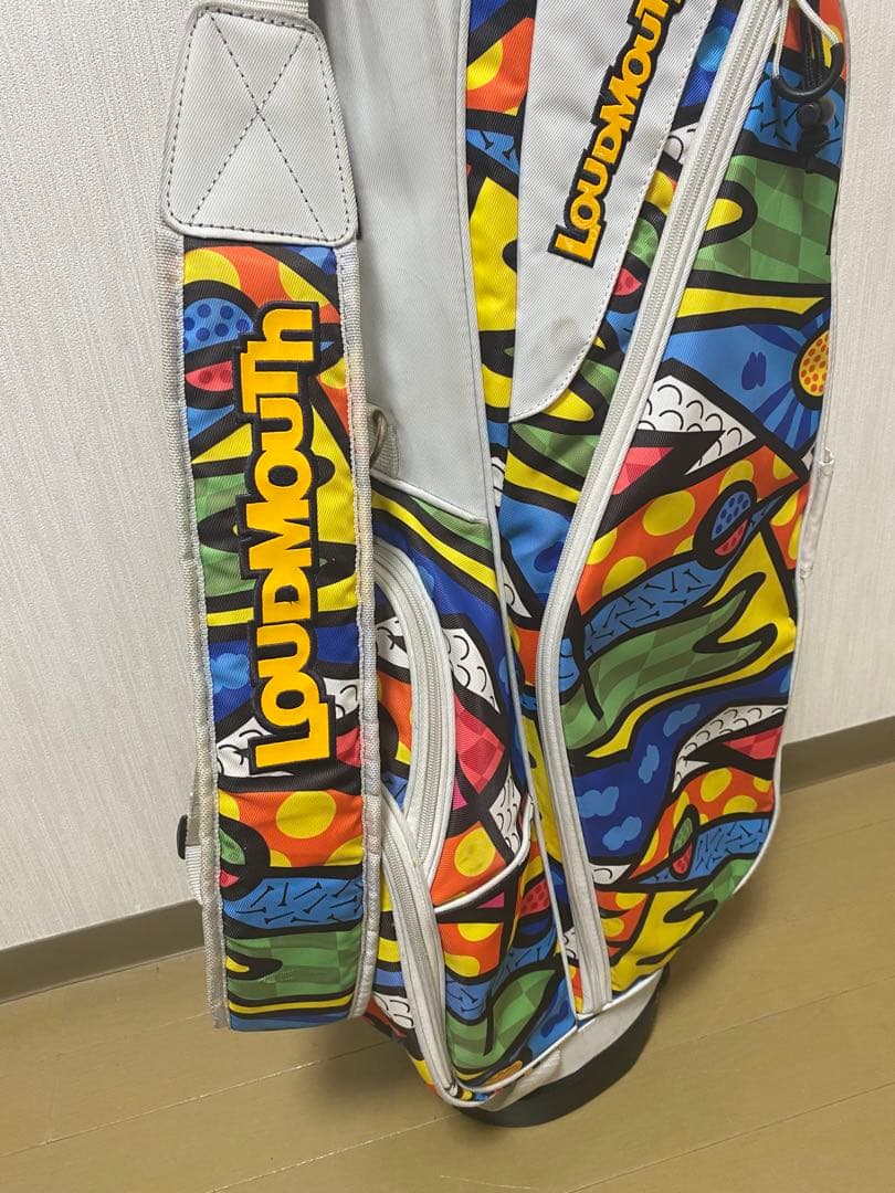 LOUDMOUTH キャディバッグ カラフルデザイン