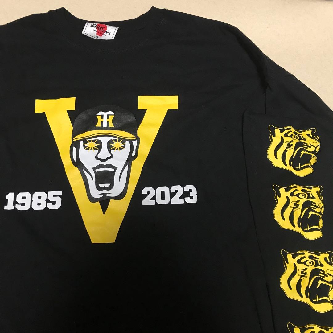 パンクドランカーズ XL 阪神タイガース 未使用 Tシャツ 日本一 優勝 黒長袖