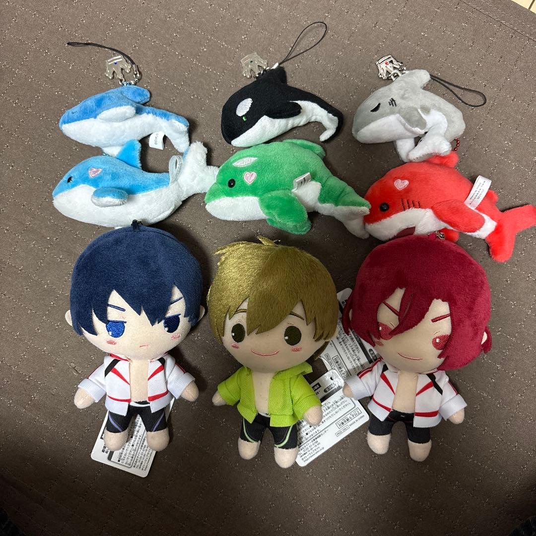 Free！ぬいぐるみ　ストラップ　まとめ売り