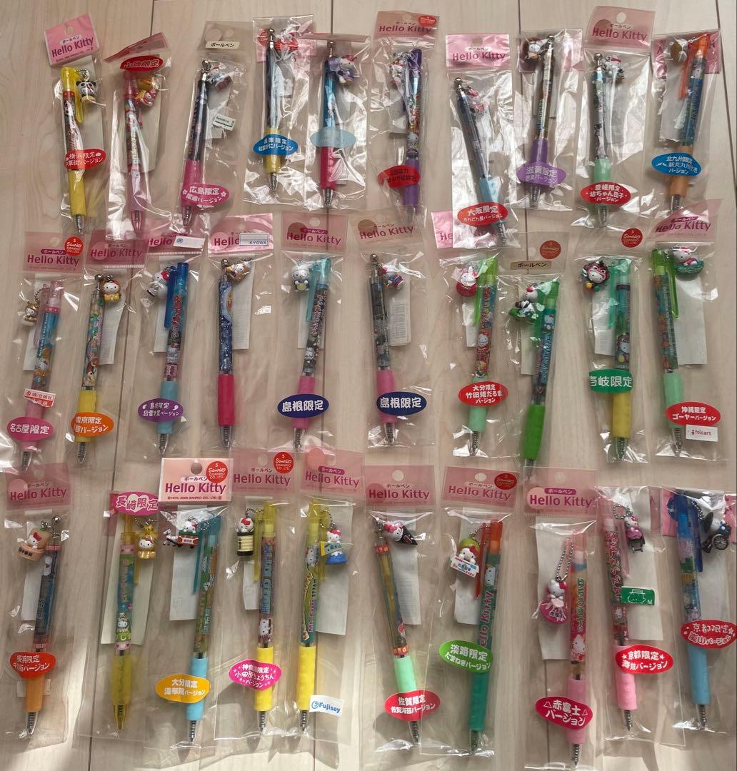 ご当地キティ　ボールペン30本セット