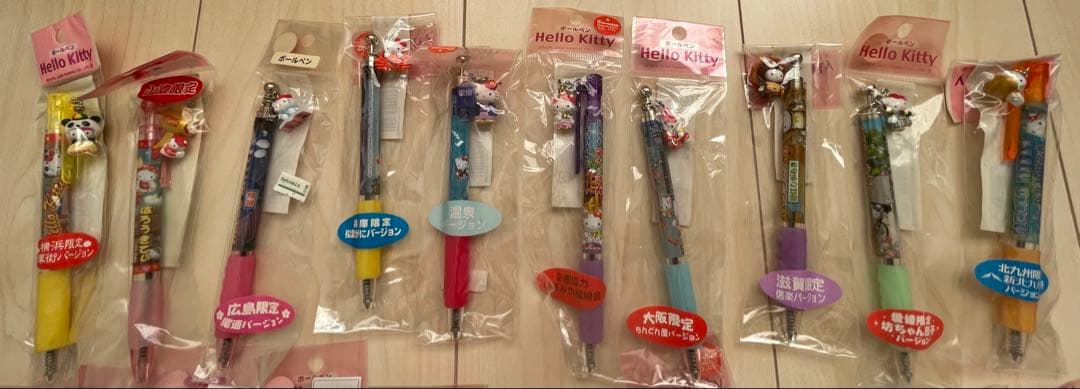ご当地キティ　ボールペン30本セット