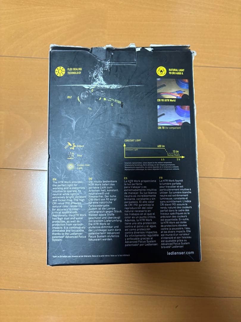 【価格相談可】LEDLENSER H7R WORK ヘッドランプ