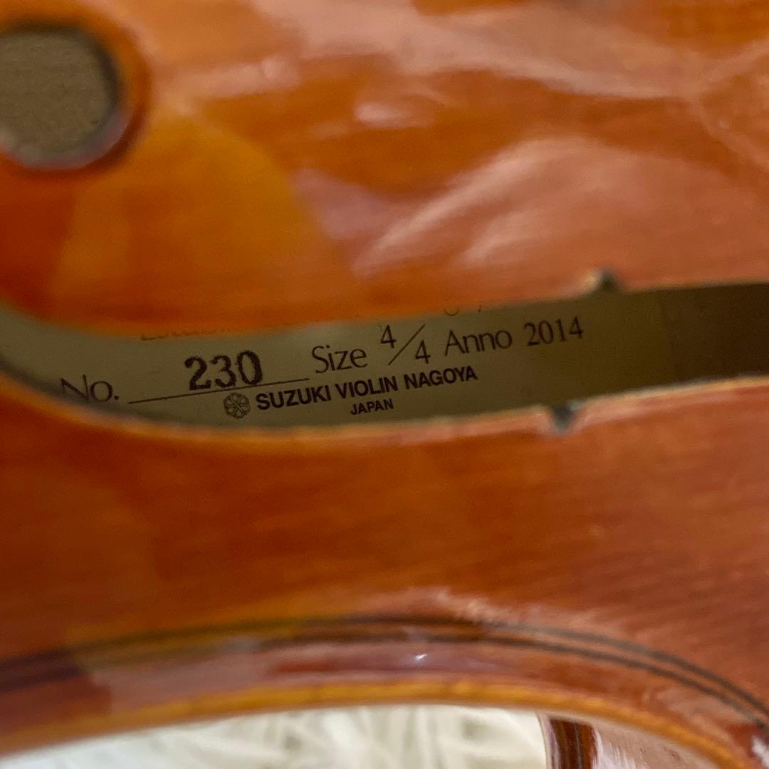 【美品】SUZUKI スズキ NO.230 バイオリン 4/4 2014年製