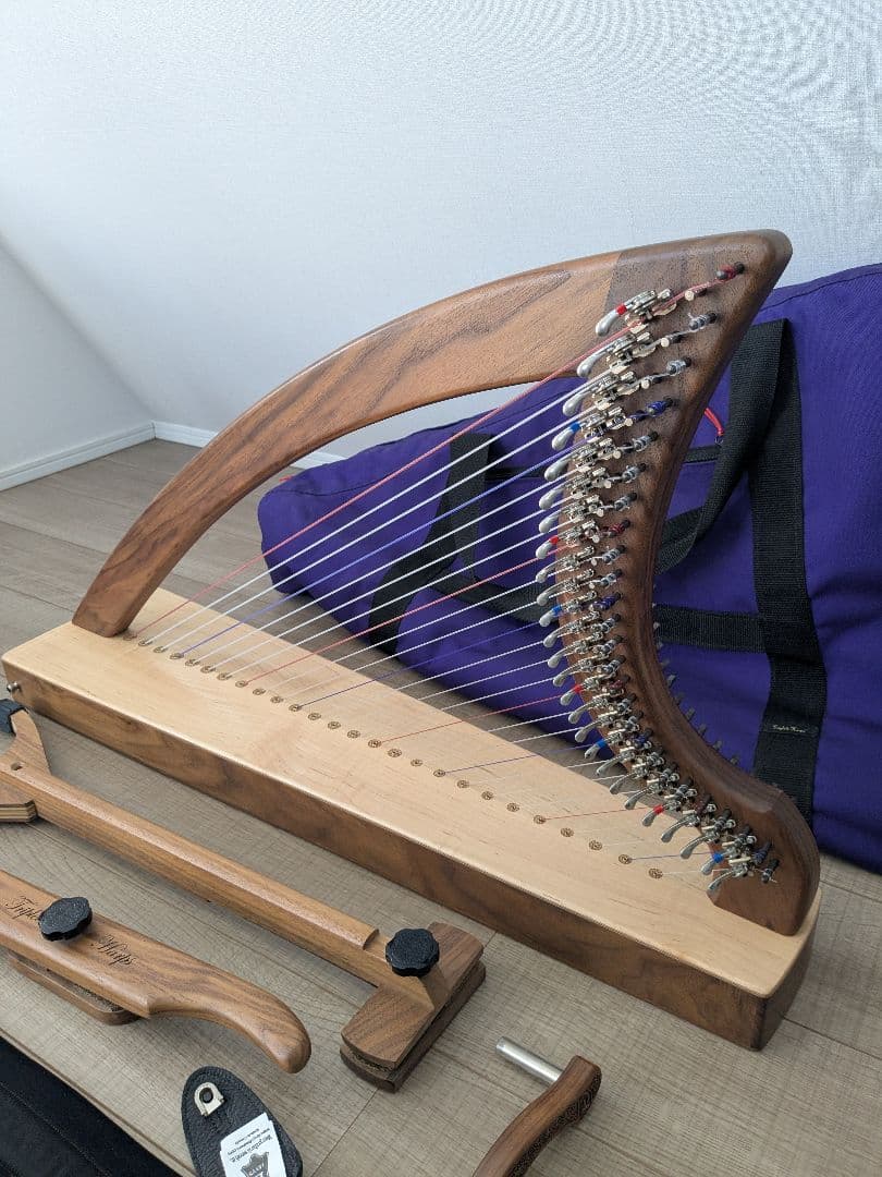 ハープ Triplett Christina Therapy 26弦 ケース付き