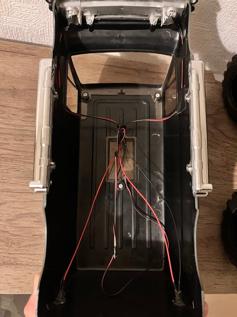 TAMIYA ランチボックス　遊び心ミリタリー風　CW-01シャーシ