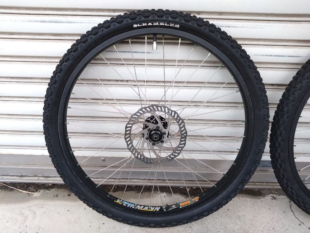 weinmann　リム　24インチ　dm30　ディスクブレーキ 前後ホイール