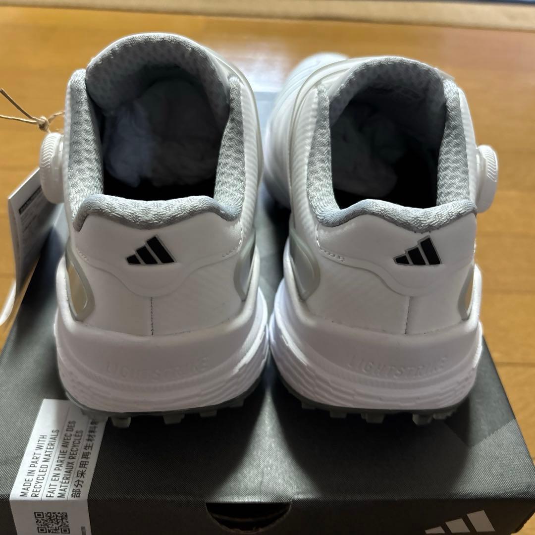 アディダス　レディース　ゴルフシューズ　ダイヤル式　２３cm