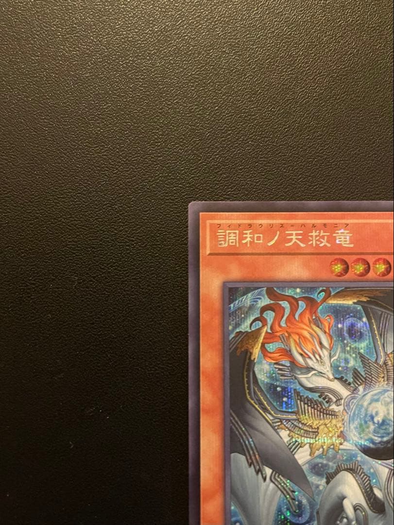 遊戯王　調和ノ天救竜・霆王の閃光　(シク)　合計２枚