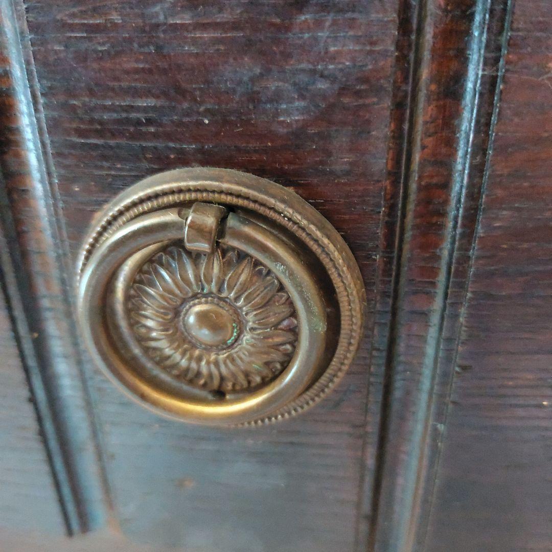 アンティーク風　鏡台　ドレッサー　収納箪笥