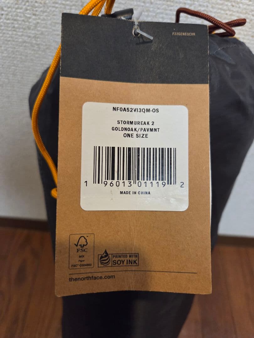 新品未使用 ノースフェイス STORMBREAK2 ストームブレイク2