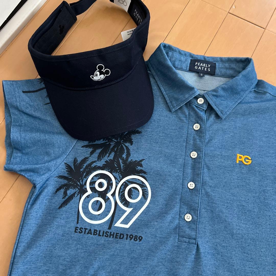 パーリーゲイツ ワンピース　サンバイザー