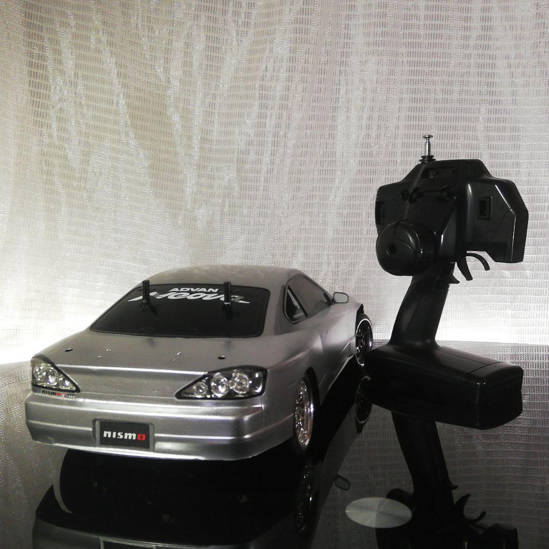 タミヤ S15 シルビア ドリラジ TT01 LED12灯 動作確認済