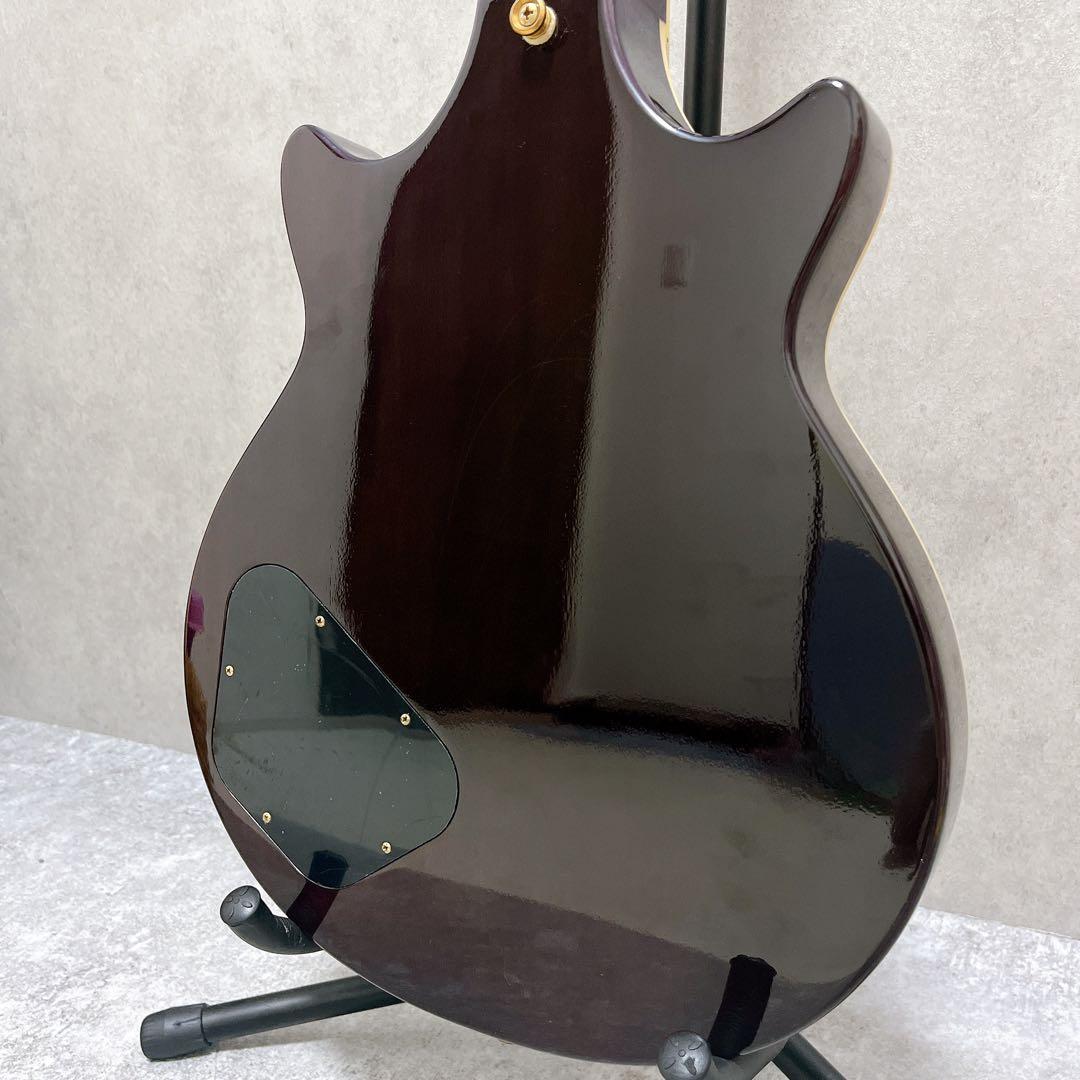 エピフォン Genesis ジェネシス デラックスプロ 虎杢 紫 エレキギター