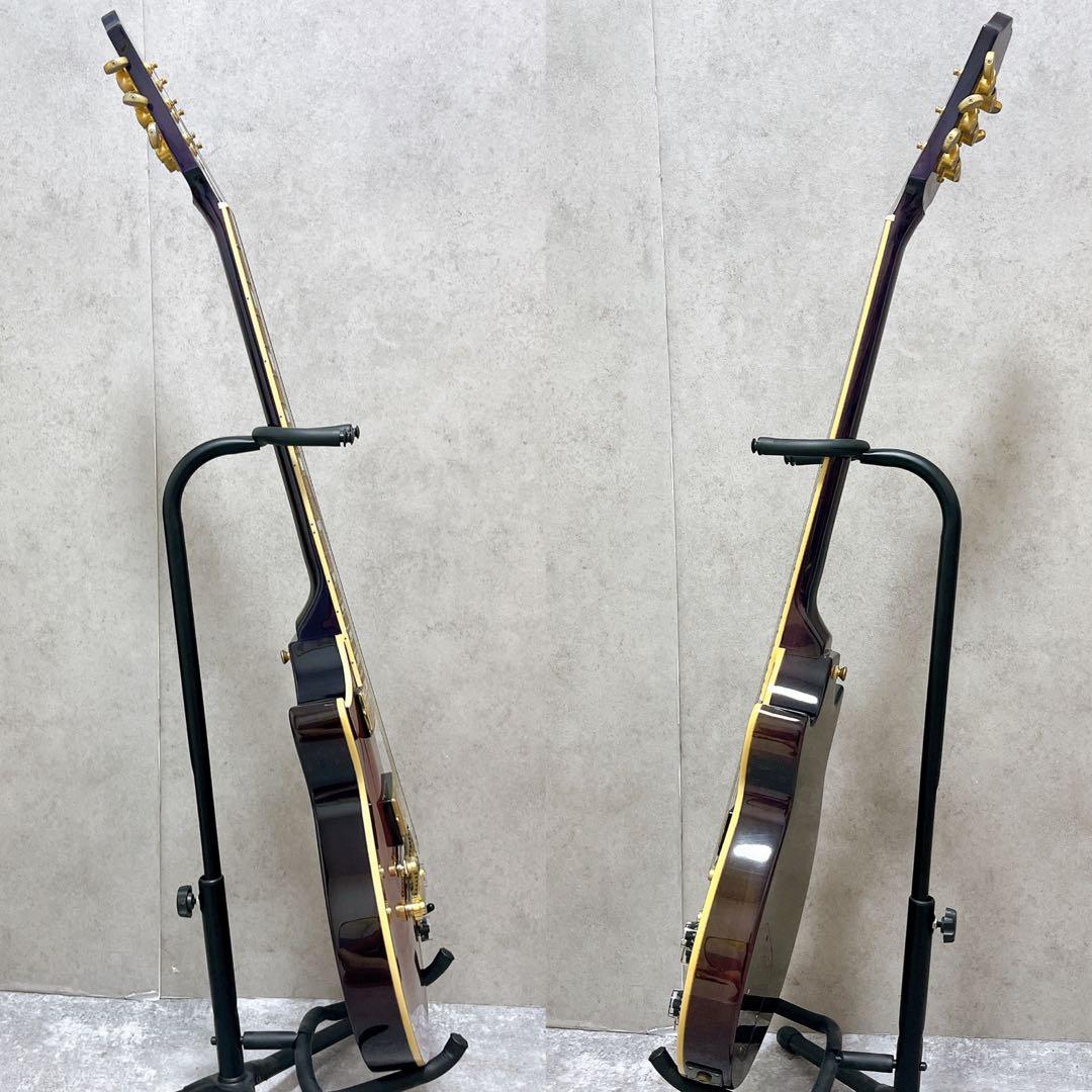 エピフォン Genesis ジェネシス デラックスプロ 虎杢 紫 エレキギター