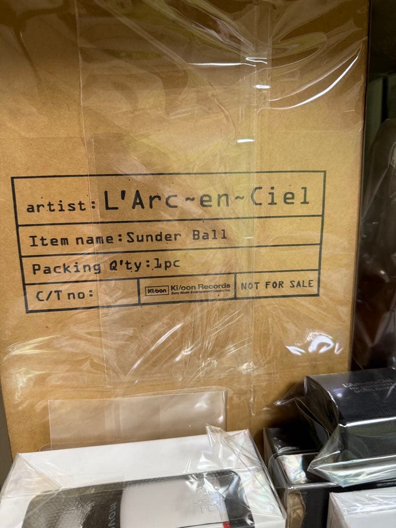 ark ray ノベルティ 販促 ラルク L'Arc サンダーボール