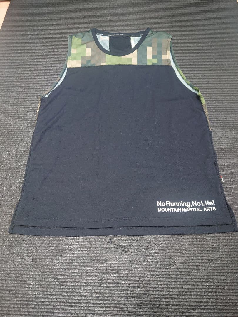 MOUNTAIN MARTIAL ARTS ノースリーブ レーシング モザイク