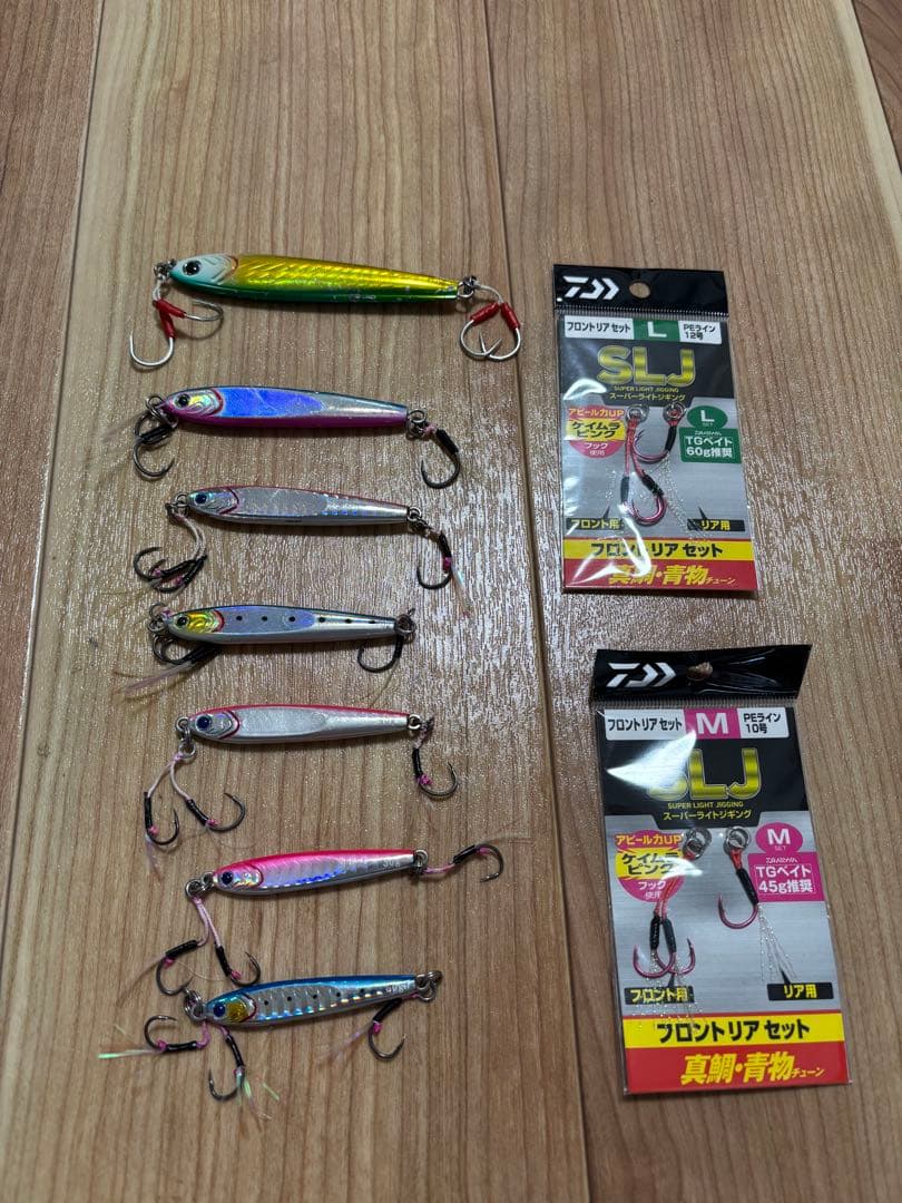 ダイワ　TGベイト　SLJフック　セット