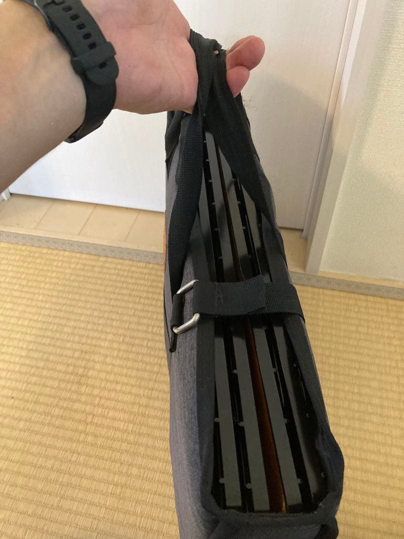 ユニフレーム　フィールドラック4個セット，ケース、天板2枚セット