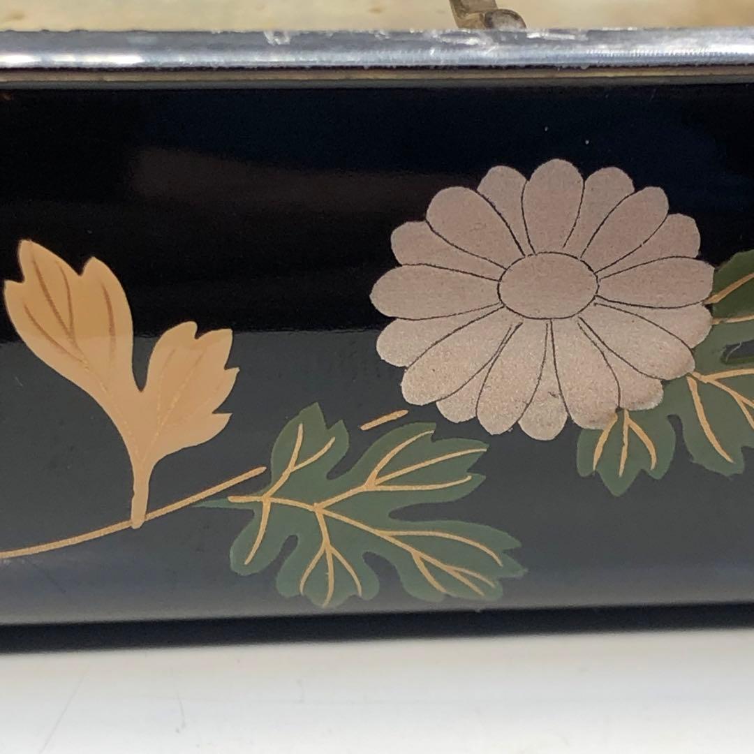 灰皿　木製漆器　金蒔絵