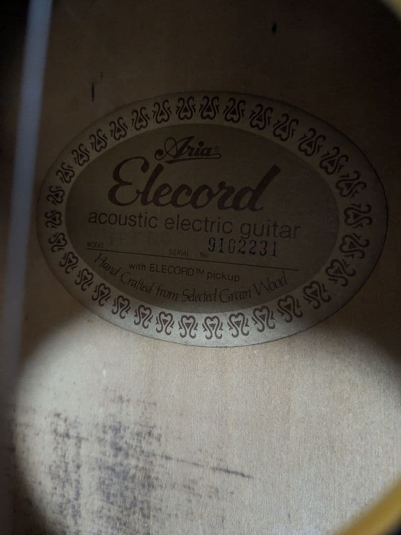 【ジャンク品】Aria FET-600 アコースティックギター