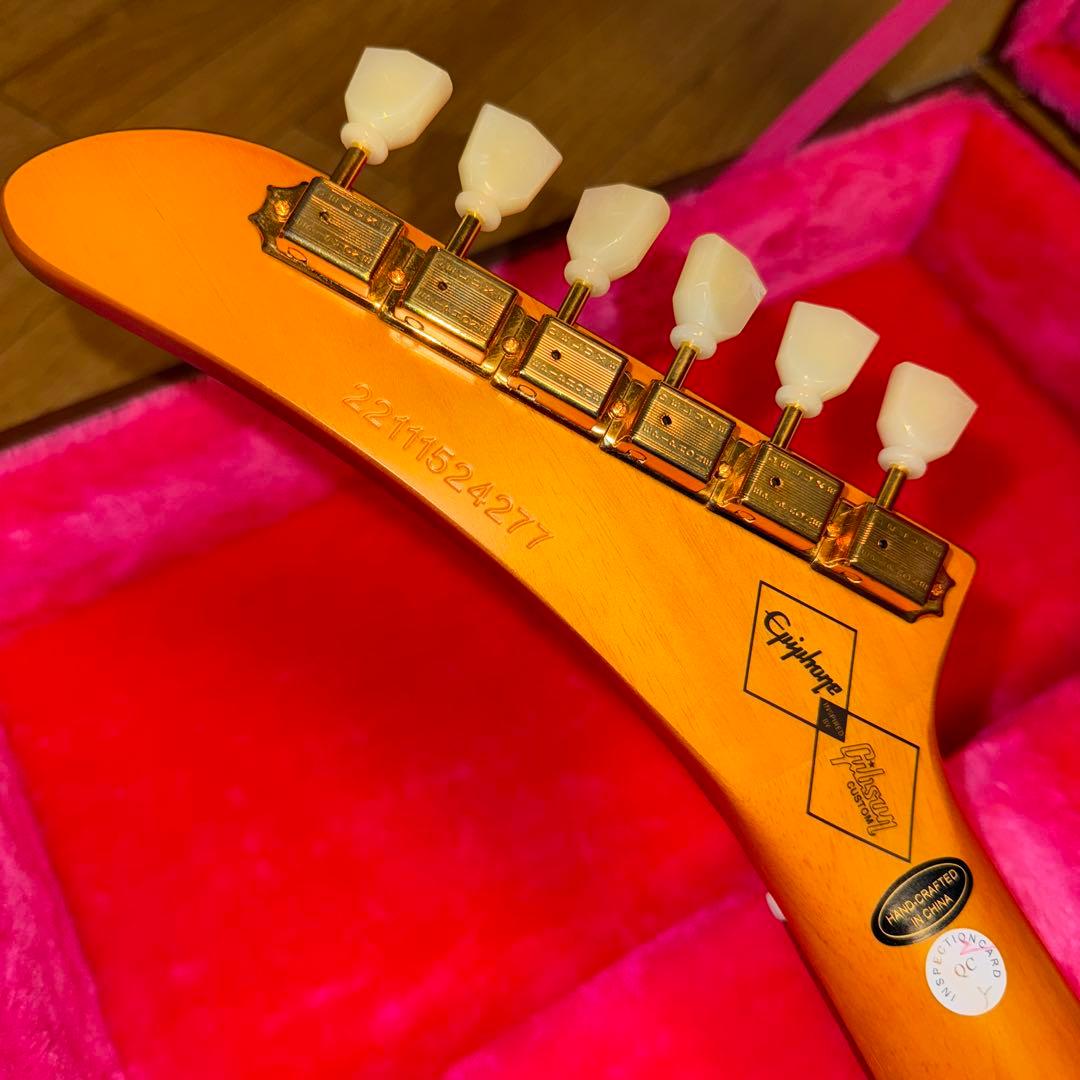 ギター Epiphone Korina Explorer Aged Natural